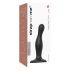 Strap-on-me Curvy S - laineline, alusega dildo (must) 