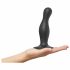 Strap-on-me Curvy M - laineline, jalaga dildo (must) 