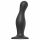 Strap-on-me Curvy L - laineline, jalaga dildo (must)