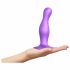 Strap-on-me Curvy M - laineline, jalaga dildo (lilla) 