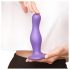 / Strap-on-me Curvy L - laineline, jalaga dildo (lilla)