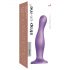 / Strap-on-me Curvy L - laineline, jalaga dildo (lilla)