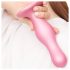 Strap-on-me Curvy S - laineline, alusega dildo (roosa) 