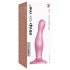 Strap-on-me Curvy M - laineline jalaga dildo (roosa) 