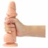 Strap-on-me S - kahekordne, tald, realistlik dildo (naturaalne) 