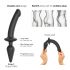 / Strap-on-me Swith Semi-Realistic XXL - 2in1 silikoonist dildo (must)