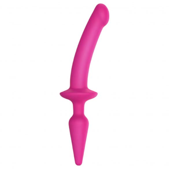 / Strap-on-me Swith Semi-Realistic S - 2in1 silikoon dildoga (roosa) 