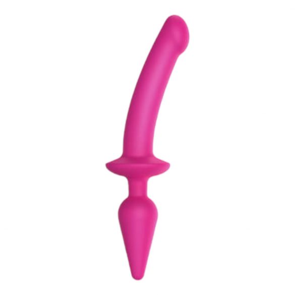 / Strap-on-me Swith Semi-Realistic L - 2in1 silikoonist dildo (roosa) 