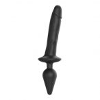 Strap-on-me Swith Realistic XXL - 2in1 silikoon dildo (must)