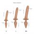 / Strap-on-me Swith Realistic S - 2in1 silikoondildo (naturaalne) 