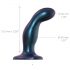 Strap-on-me Snaky M - kumer anaalidildo (metallsinine)