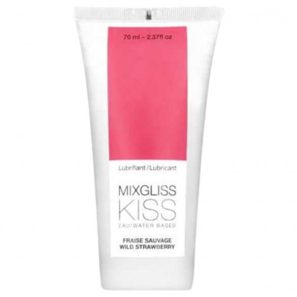 Mixgliss Kiss Wild - veepõhine libesti - maasikas (70ml) 