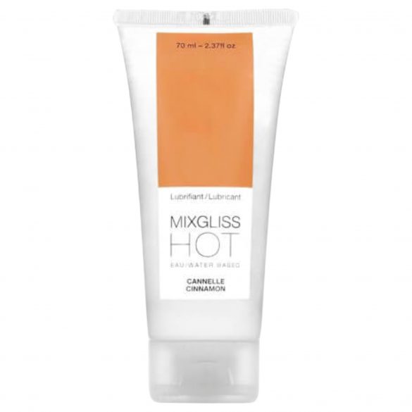 Mixgliss Hot - soojendav, veepõhine libesti - kaneel (70ml) 