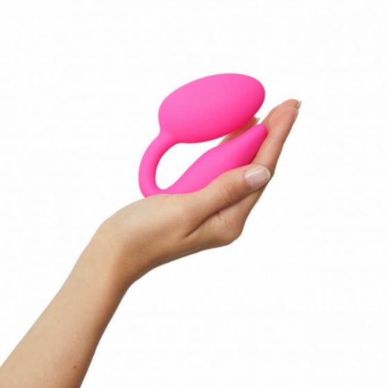 Love to Love Wonderlove - akuga, juhtmevaba 2in1 kliitori vibraator (roosa)