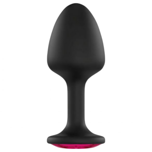 Dorcel Geisha Ruby XL - roosa kiviga anaaltapp (must)