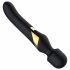 Dorcel Dual Orgasms Gold - akuga, 2in1 massaaživ vibraator (must) 