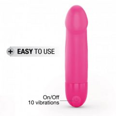 Dorcel Real Vibration S 2.0 - akuga vibraator (roosa)