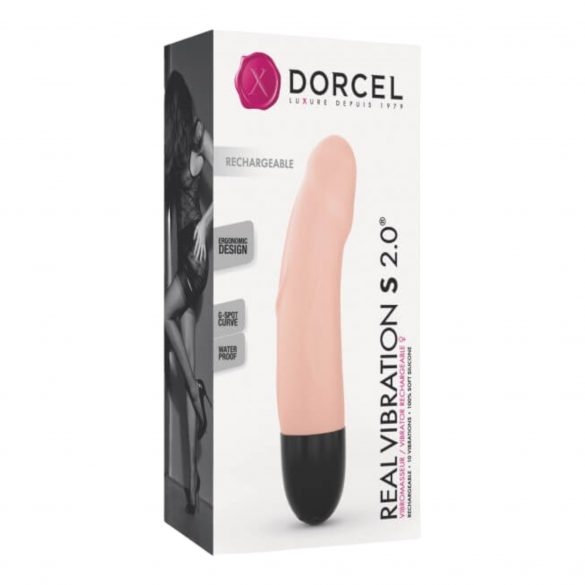 Dorcel Real Vibration S 2.0 - laetav vibraator (naturaalne) 