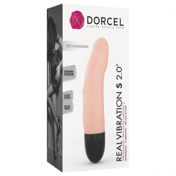 Dorcel Real Vibration S 2.0 - laetav vibraator (naturaalne) 