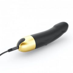  Dorcel Real Vibration S 2.0 - akutoitega vibraator (must-kuldne)