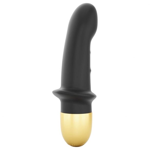 Dorcel Mini Lover 2.0 - akuga G-punkti vibraator (must-kuld) 