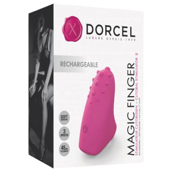 Dorcel Magic Finger - aku, sõrmevibraator (roosa) 