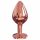 Dorcel Diamond Plug M - alumiiniumist anaaltapp - keskmine (roosakuld)