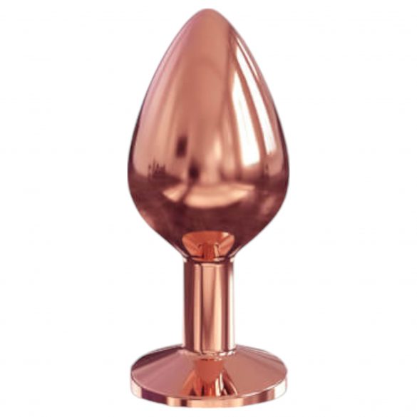 Dorcel Diamond Plug M - alumiinium anaalildo - keskmine (roosa kuld) 