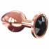 Dorcel Diamond Plug M - alumiinium anaalildo - keskmine (roosa kuld) 