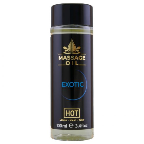 HOT nahahooldus massaažiõli - eksootiline (100ml)