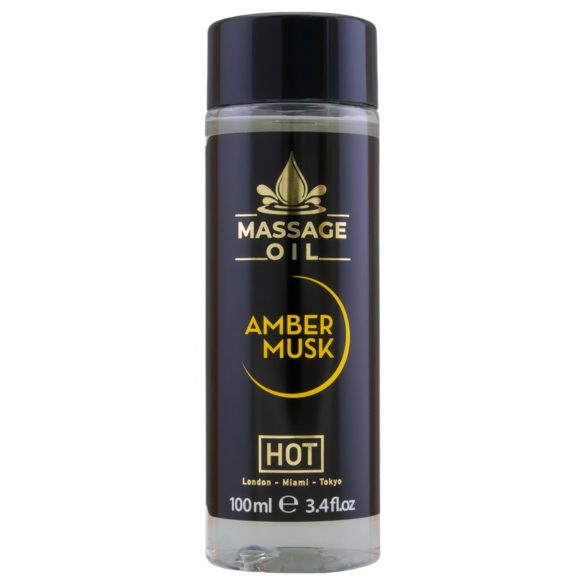 HOT massaažiõli - merevaigu muskuse aroom (100ml)