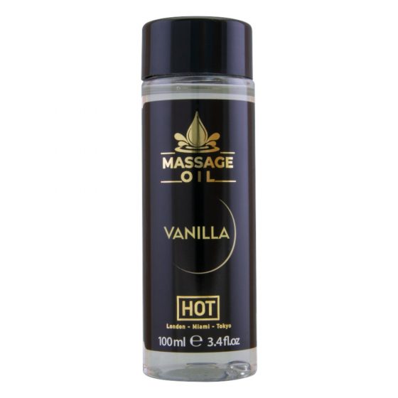 HOT nahahooldav massaažiõli - vanilje (100ml)