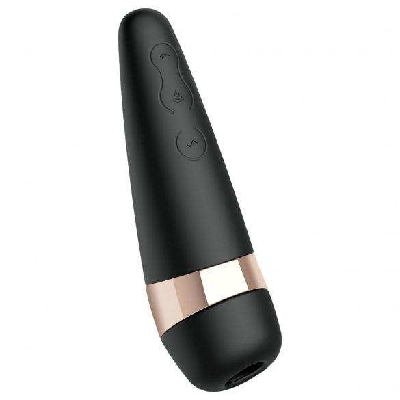 Satisfyer Pro 3+ - veekindel, laetav kliitori stimulaator (must)