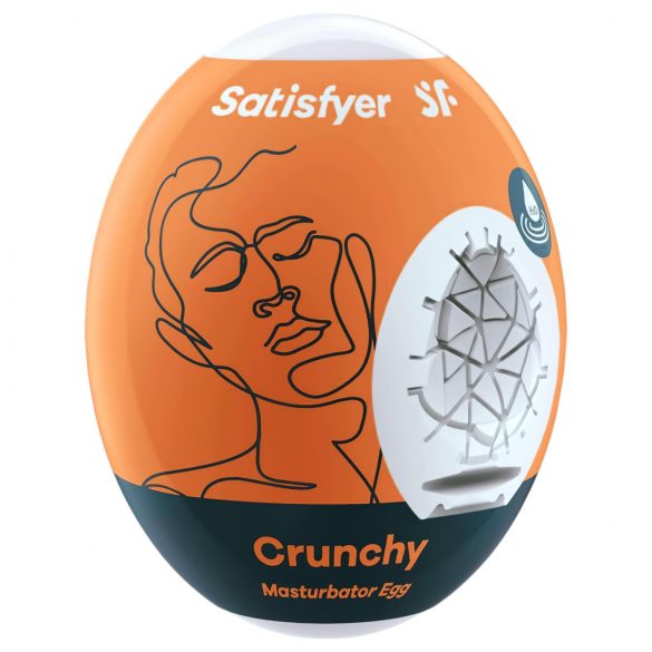 Satisfyer Egg Crunchy - masturbeerimismuna (1tk)