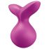 Satisfyer Viva la Vulva 3 - akuga, veekindel kliitorivibraator (lilla)