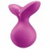 Satisfyer Viva la Vulva 3 - laetav, veekindel kliitorivibraator (violetne)