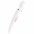 Satisfyer Wand-er Woman - veekindel masseeriv vibraator (valge) 