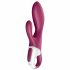 Satisfyer Heated Affair - soojendav kliitoriharuga vibraator (punane) 