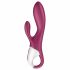 Satisfyer Heated Affair - soojendav kliitoriharuga vibraator (punane) 