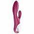 Satisfyer Heated Affair - soojendav kliitoriharuga vibraator (punane) 