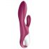 Satisfyer Heated Affair - soojendav, kliitorihoovaga vibraator (punane)