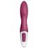 Satisfyer Heated Affair - soojendav, kliitorihoovaga vibraator (punane)