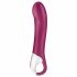 Satisfyer Big Heat - akutoitega soojendusega G-punkti vibraator (punane) 