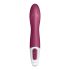 Satisfyer Big Heat - akutoitega soojendusega G-punkti vibraator (punane) 