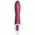 Satisfyer Big Heat - akutoitega soojendusega G-punkti vibraator (punane) 