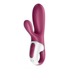   Satisfyer Hot Bunny - nutikas kliitorijännu soojendav vibraator (punane)