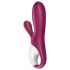 Satisfyer Hot Bunny - nutikas soojendava kliitorivarrega vibraator (punane)