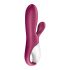 Satisfyer Hot Bunny - nutikas kliitorikarmiga soojendav vibraator (punane) 