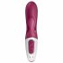 Satisfyer Hot Bunny - nutikas kliitorikarmiga soojendav vibraator (punane) 