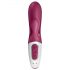 Satisfyer Hot Bunny - nutikas kliitori soojendav vibraator (punane)